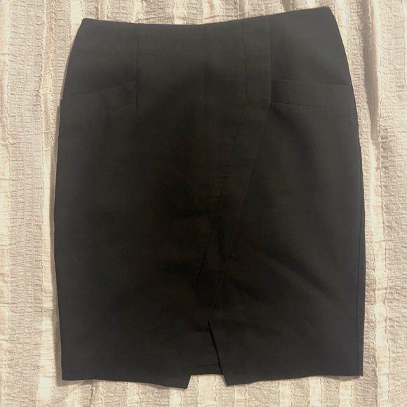 LOFT Pencil Skirt w Pockets and Front Slit sz. 6P - Picture 1 of 3